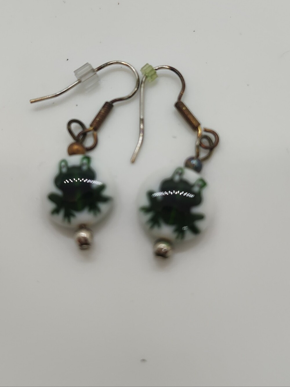 Cute Green Frog Dangle Earrings - Women Jewelry